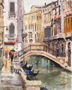 Venedig Kanal Thomas Kinkade Ölgemälde